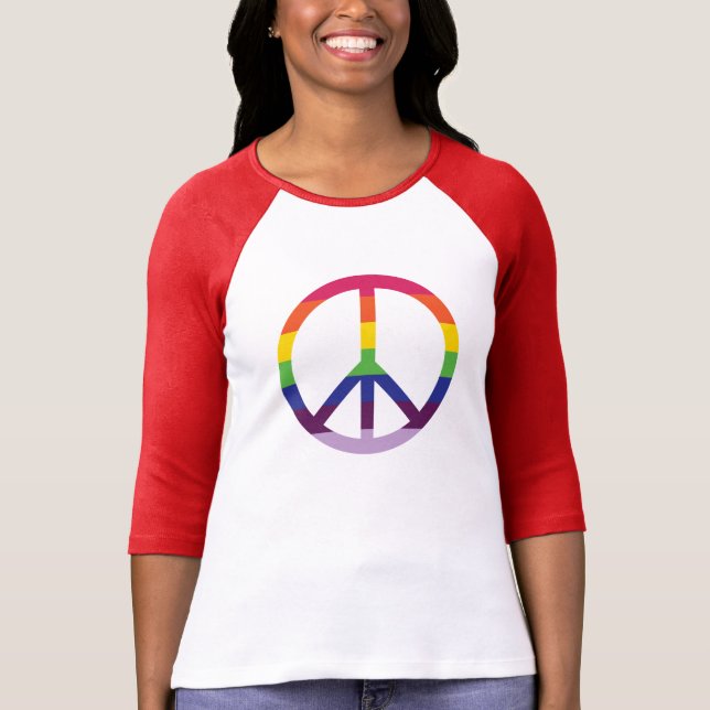 Peace Symbol T-Shirt (Front)