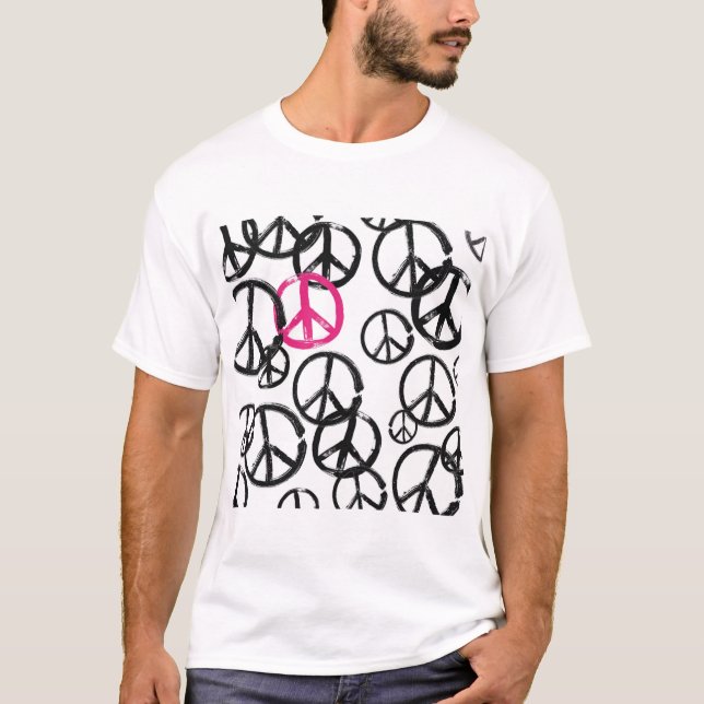 Peace symbol T-Shirt (Front)