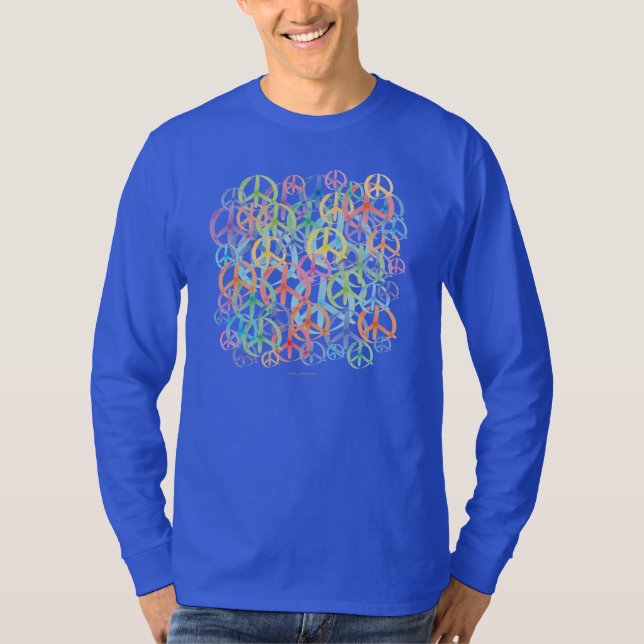 Peace Symbols Art T-Shirt (Front)