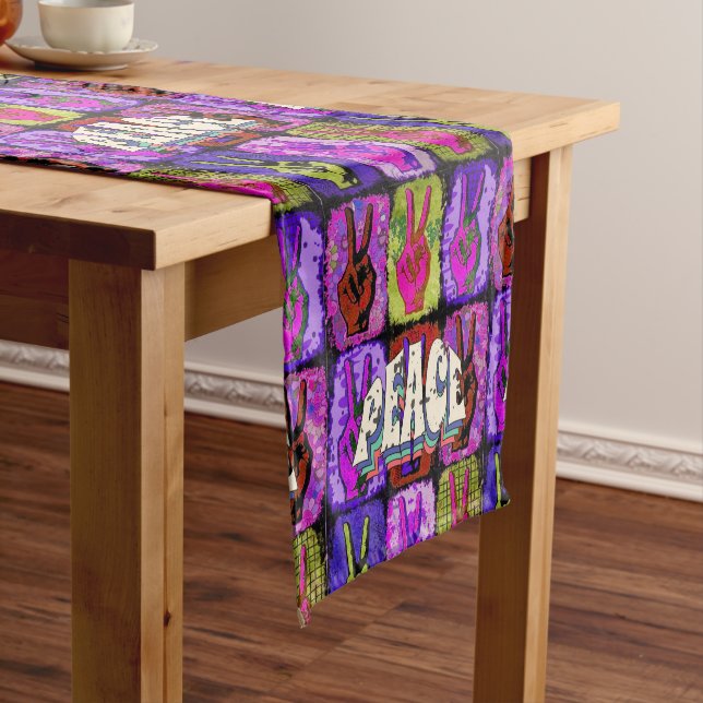 Peace Table Runner (In Situ)