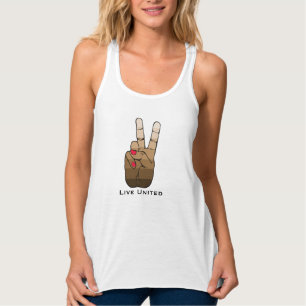 Peace Tank Red