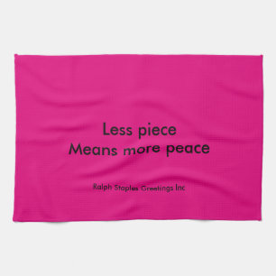 peace tea towel