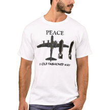 PEACE THE OLD FASHIONED WAY B-29 BOMBER