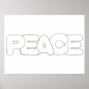 Peace, the word, Poster