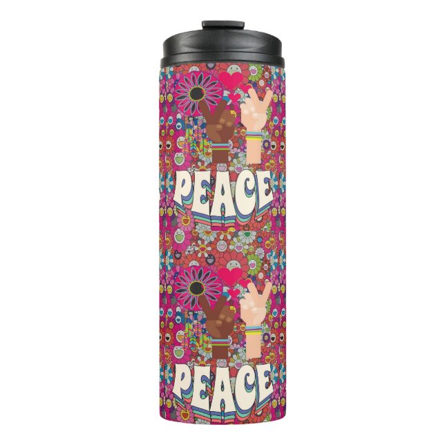 Peace Thermal Tumbler (Front)