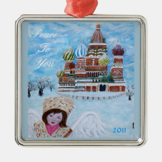 Peace To You Angel Ornament