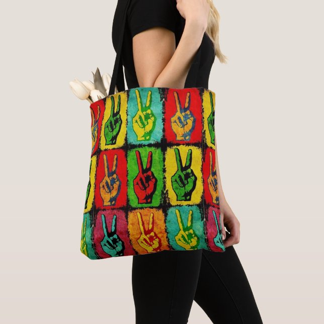 Peace Tote Bag  (Close Up)