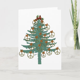 Peace Tree Holiday Card