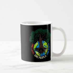 Peace Tree Love - Environmental Protection Earth D Coffee Mug