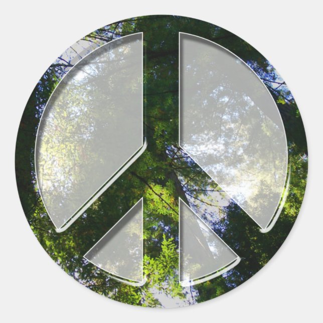 Peace Trees Sticker (Front)