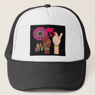 Peace Trucker Hat