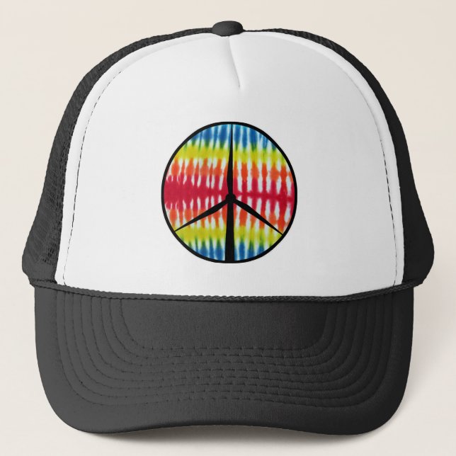 Peace Turbine Trucker Hat (Front)
