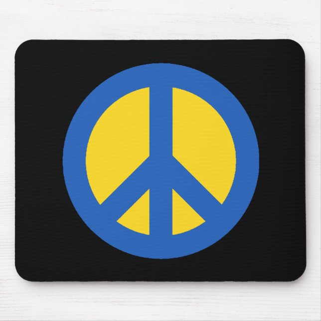 Peace Ukraine Mouse Pad (Front)