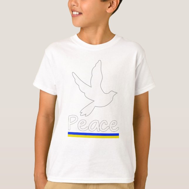 Peace - Ukraine T-Shirt (Front)