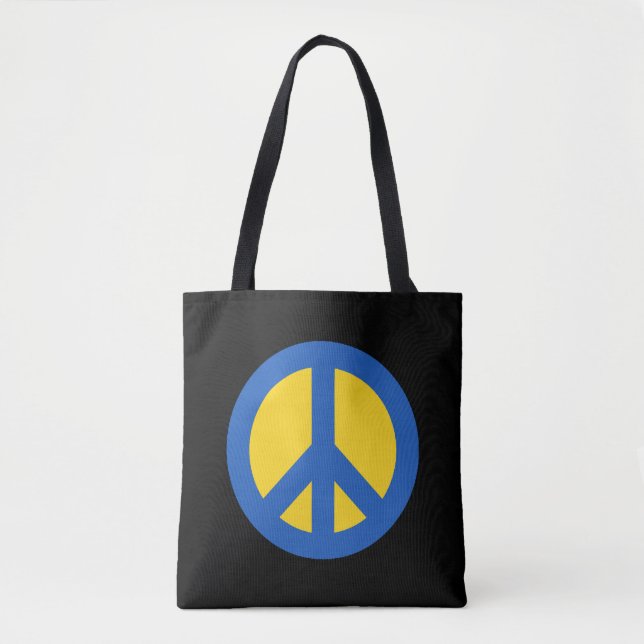Peace Ukraine Tote Bag (Front)