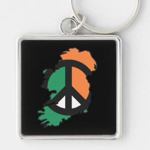 Peace United Ireland Key Ring