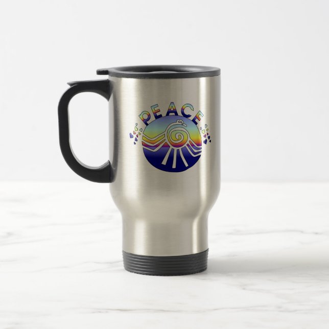 Peace Universe Travel Mug (Left)