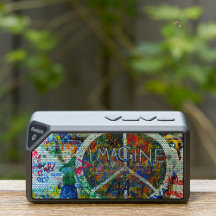 Peace Wall Art  Bluetooth Speaker
