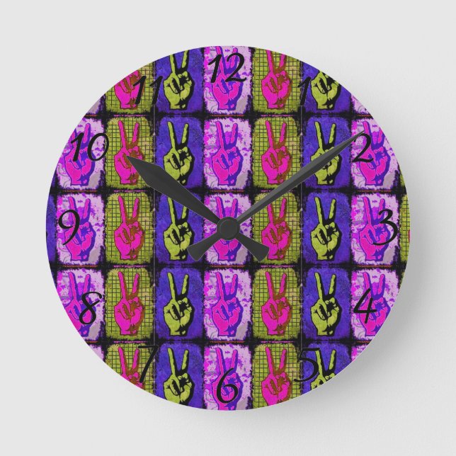 Peace Wall Clock (Front)