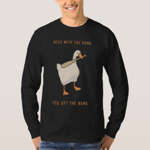 Peace Was Never An Option Chaotic Goose Gaming T-Shirt