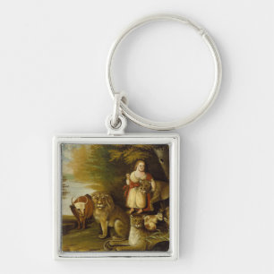 Peaceable Kingdom 1830-32 Key Ring