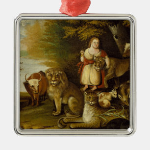 Peaceable Kingdom 1830-32 Metal Tree Decoration