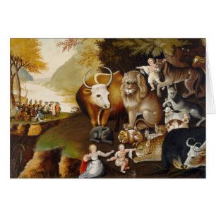 Peaceable Kingdom, c.1834 (oil on canvas)