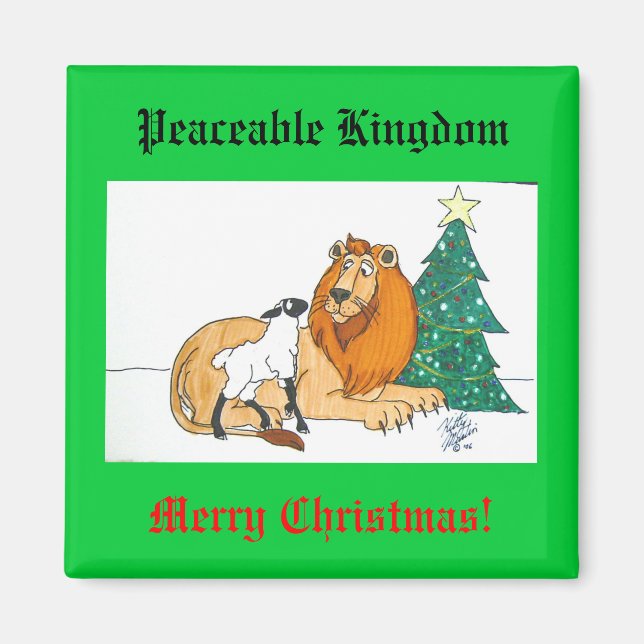 Peaceable Kingdom Magnet (Front)