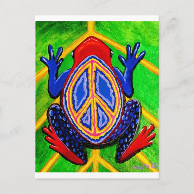 peacefrogz postcard (Front)
