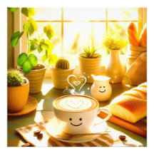 Peaceful and Heartwarming Cappuccino Morning