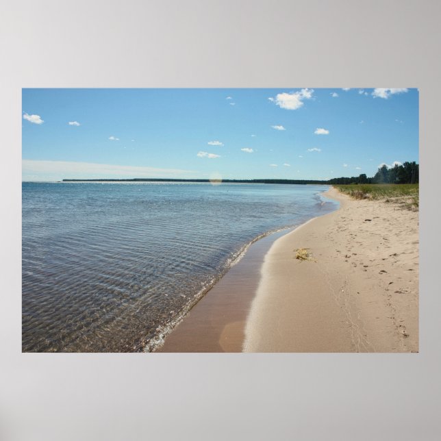 Peaceful at Big Traverse Poster (Front)