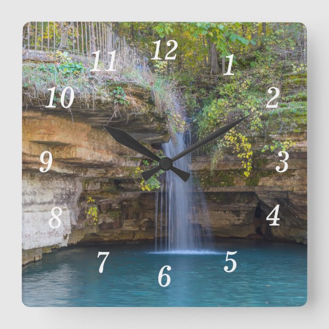 Peaceful At Glory Hole Wall Clock (Front)