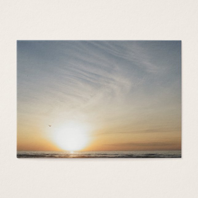 Peaceful Beach Sunrise Celebration Add Your Text (Front)