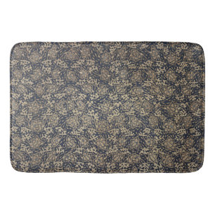 Peaceful Blue & Cream Batik Bath Mat