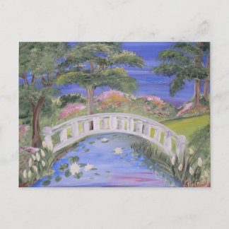 Peaceful Bridge Postcard