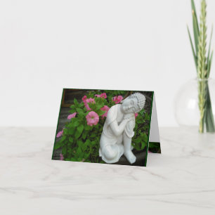 Peaceful Buddha Blank Card