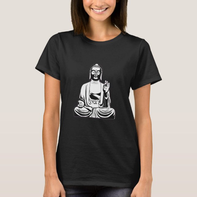 Peaceful Buddha T-Shirt (Front)