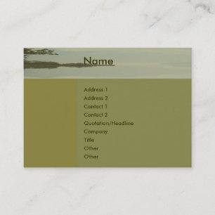 Peaceful Business Card