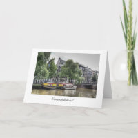 Peaceful Canal Scene - General Congratulations