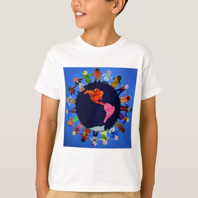Peaceful Children around the World Shirt (Front)