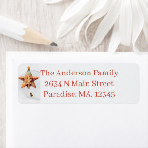 Peaceful Christmas Bird Address