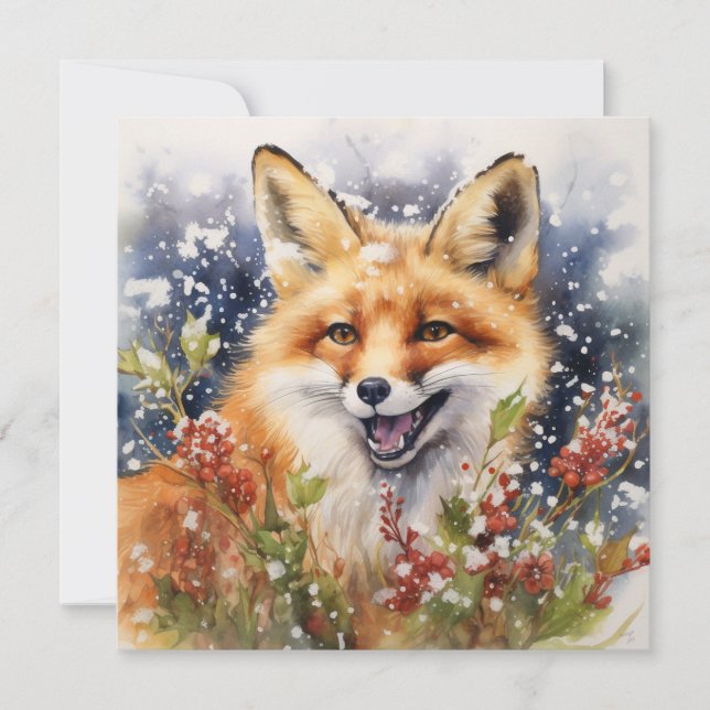 Peaceful Christmas Grace Holiday Card (Front)