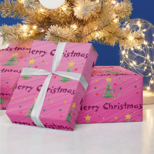 Peaceful Christmas tree Wrapping Paper