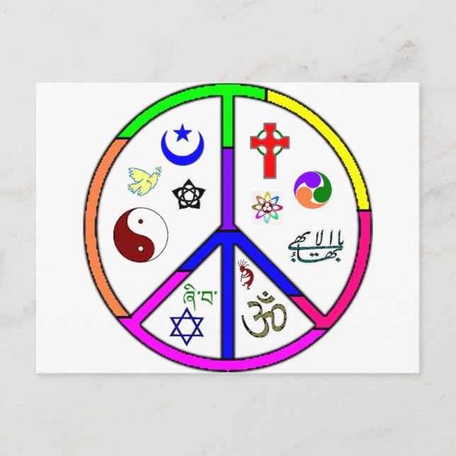 Peaceful Coexistence Postcard (Front)