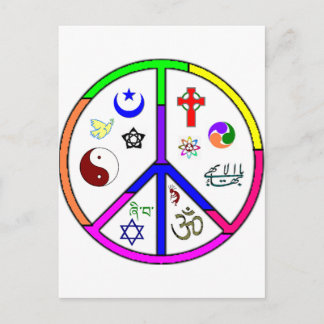 Peaceful Coexistence Postcard