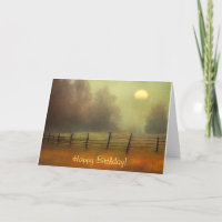 Peaceful Country Scene Birthday