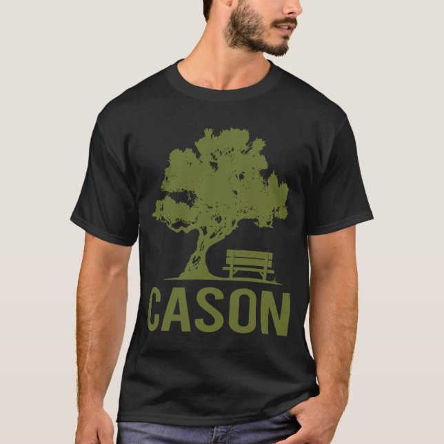 Peaceful Day - Cason Name T-Shirt (Front)