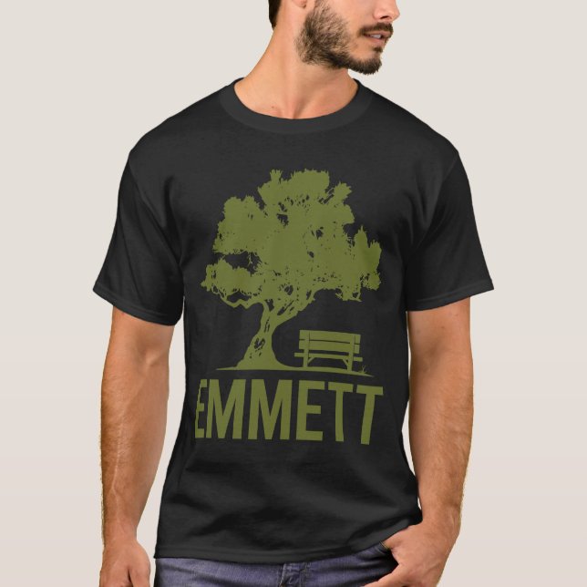 Peaceful Day - Emmett Name T-Shirt (Front)