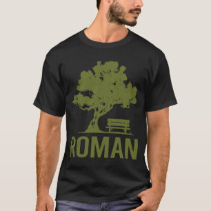 Peaceful Day - Roman Name T-Shirt