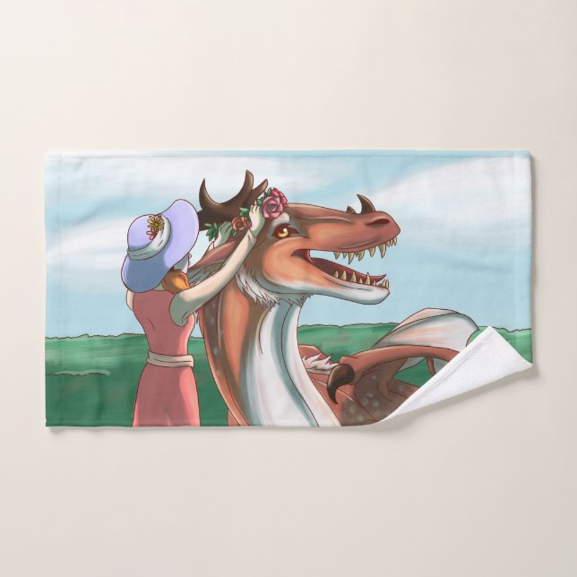 Peaceful Days Hand Towel (Hand Towel)